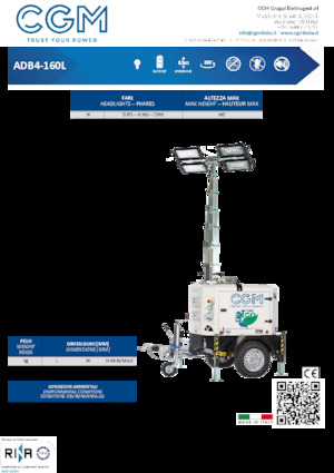Torre faro CGM ADB4-160L