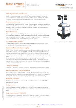 Torre faro Generac Mobile Cube Hybrid