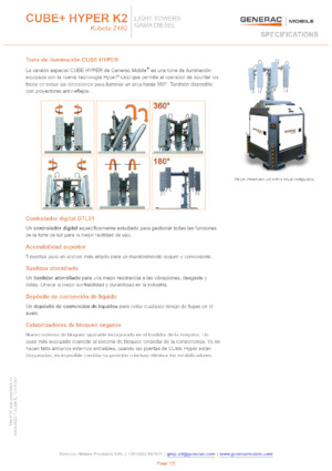 Torre faro Generac Mobile Cube Hyper K2