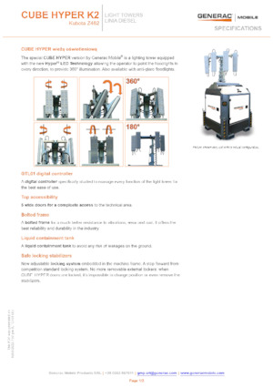 Torre faro Generac Mobile Cube Hyper K2