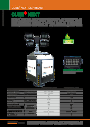 Torre faro Generac Mobile Cube Next 4x150W