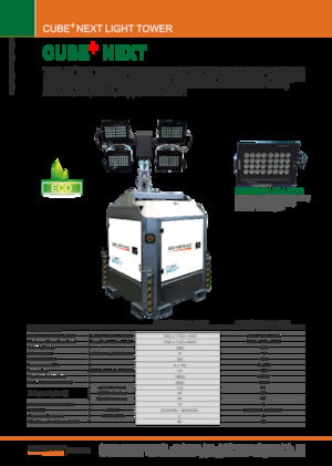 Torre faro Generac Mobile Cube Next 4x300W