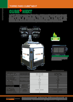 Torre faro Generac Mobile Cube Next 4x150W