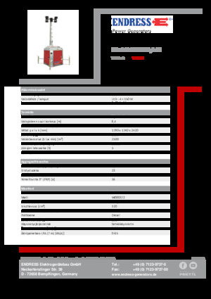 Torre faro Endress EFA 840 S4 150 Hybrid 