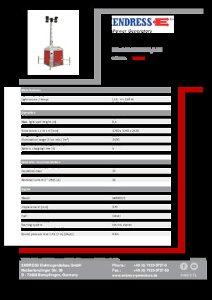 Torre faro Endress EFA 840 S4 320 PLUG-IN 