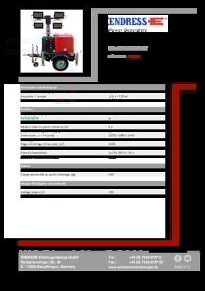 Torre faro Endress EFA 850 S4 320 ST 