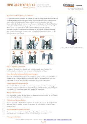 Torre faro Generac Mobile HPB 360 Hyper Y2
