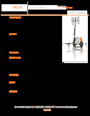 Torre faro Generac Mobile MLTS