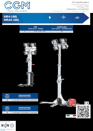 Torre faro CGM MR4-160L