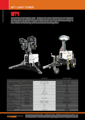 Torre faro Generac Mobile MT 1 LED