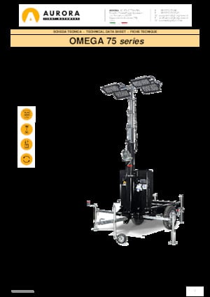 Torre faro Aurora Omega 75 4x320W