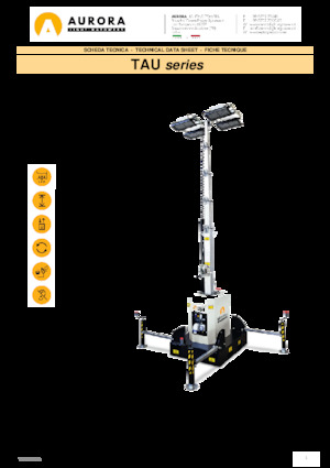 Torre faro Aurora Tau 4x320W