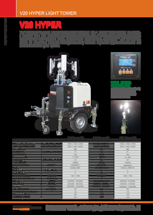 Torre faro Generac Mobile V 20 Hyper K2