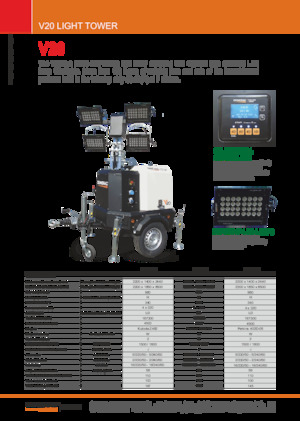 Torre faro Generac Mobile V 20 Y2