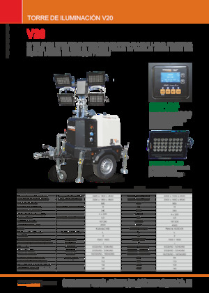 Torre faro Generac Mobile V 20 Y2