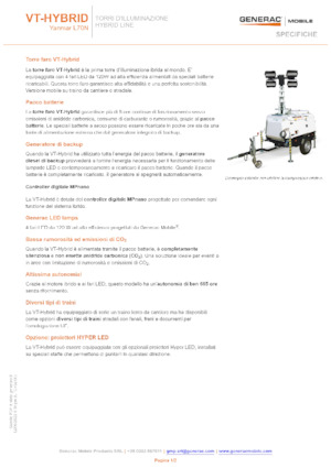 Torre faro Generac Mobile VT-Hybrid