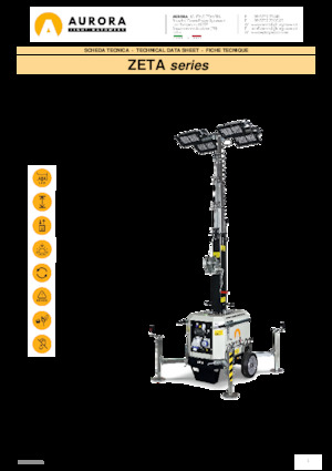 Torre faro Aurora Zeta 4x320W