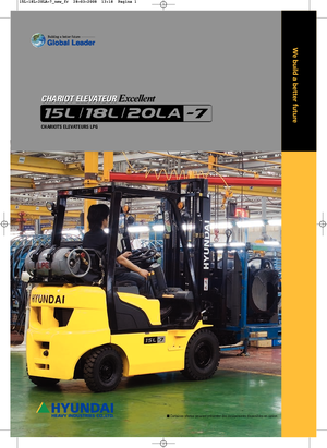 Carrelli elevatori frontali a gas Hyundai 20 LA 7