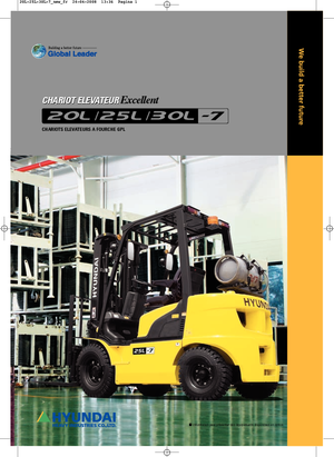 Carrelli elevatori frontali a gas Hyundai 25 L 7