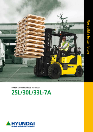 Carrelli elevatori frontali a gas Hyundai 33L-7A