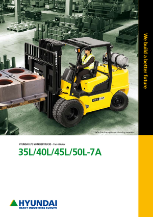 Carrelli elevatori frontali a gas Hyundai 50L-7A