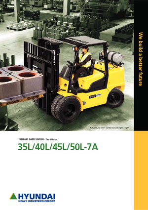 Carrelli elevatori frontali a gas Hyundai 50 L 7 A