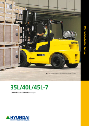Carrelli elevatori frontali a gas Hyundai 35 L 7