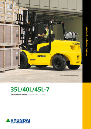 Carrelli elevatori frontali a gas Hyundai 35 L 7