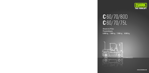 Carrelli elevatori frontali a gas Clark C60 L