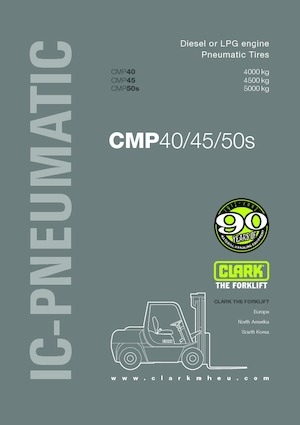 Carrelli elevatori frontali a gas Clark CMP 45 L