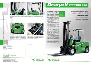 Carrelli elevatori frontali a gas Cesab Drago 300 H