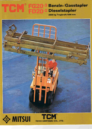 Carrelli elevatori frontali a gas TCM FG 20 T 6