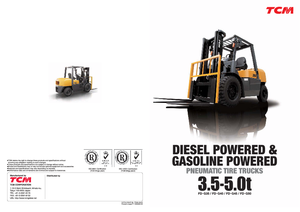 Carrelli elevatori frontali a gas TCM FG 40 T 9