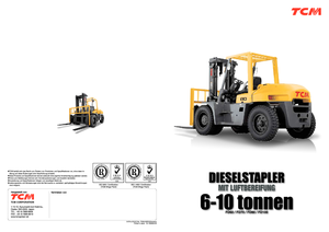 Carrelli elevatori frontali a gas TCM FG 60-2