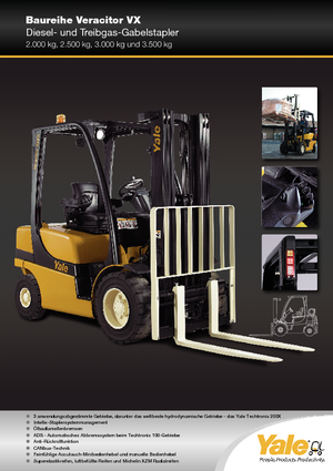 Carrelli elevatori frontali a gas Yale GLP 35VX Base