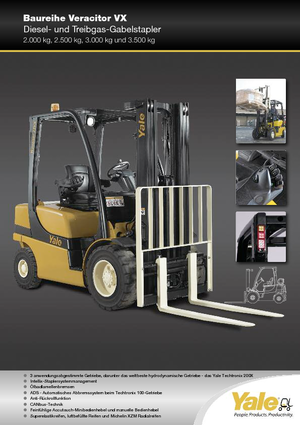 Carrelli elevatori frontali a gas Yale GLP 35 VX