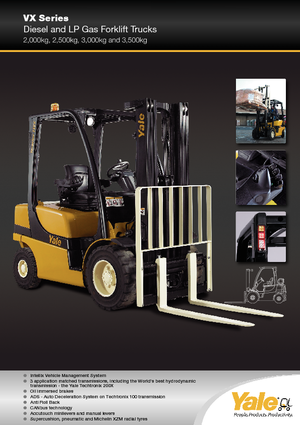 Carrelli elevatori frontali a gas Yale GLP 35 VX