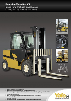 Carrelli elevatori frontali a gas Yale GLP 50VX Value