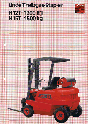 Carrelli elevatori frontali a gas Linde H 15 T