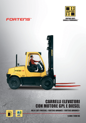 Carrelli elevatori frontali a gas Hyster H6.0FT