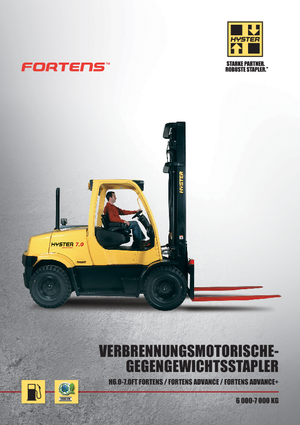 Carrelli elevatori frontali a gas Hyster H6.0FT