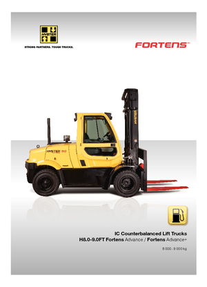 Carrelli elevatori frontali a gas Hyster H8.0FT 6
