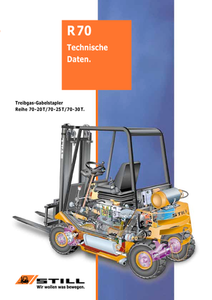 Carrelli elevatori frontali a gas Still R 70-25 T