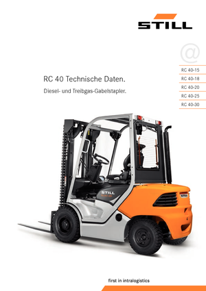 Carrelli elevatori frontali a gas Still RC 40-25 T