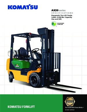 Carrelli elevatori frontali a gas Komatsu FG 18 HT-17