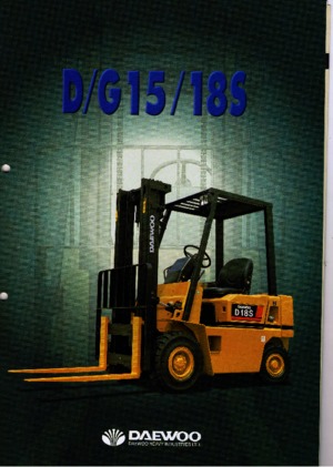 Carrelli elevatori frontali a gas Doosan G 18 S