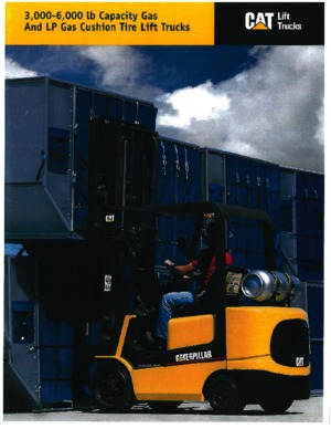 Carrelli elevatori frontali a gas Caterpillar GC30K