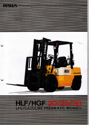 Carrelli elevatori frontali a gas Halla HLF 30
