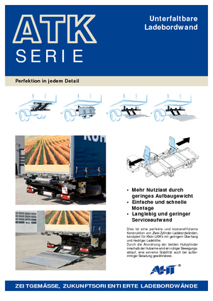 Sponde di carico AHT ATK 500 ST/ST