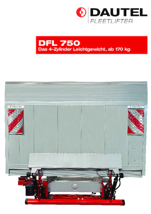 Sponde di carico DAUTEL DFL 750